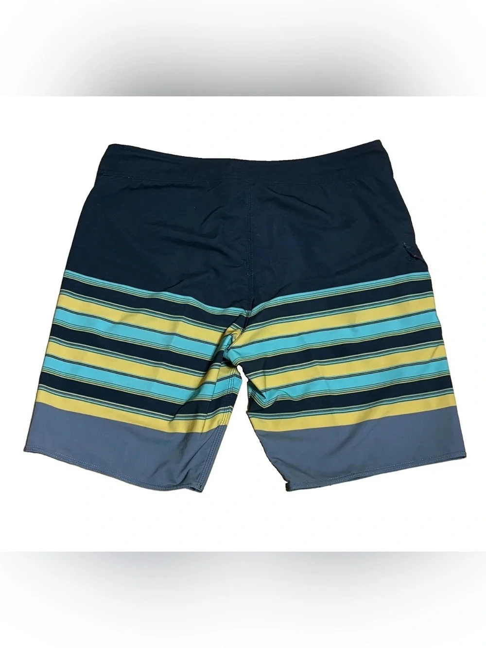 Volcom Lido Black / Yellow / Blue / Grey Stripe Mod 20